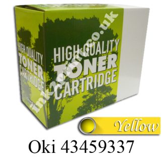 Oki Compatible 43459337 Yellow Toner 2k