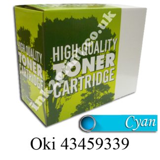 Oki Compatible 43459339 Cyan Toner 2k