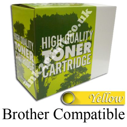 Brother Compatible TN421 Yellow Toner 1k8