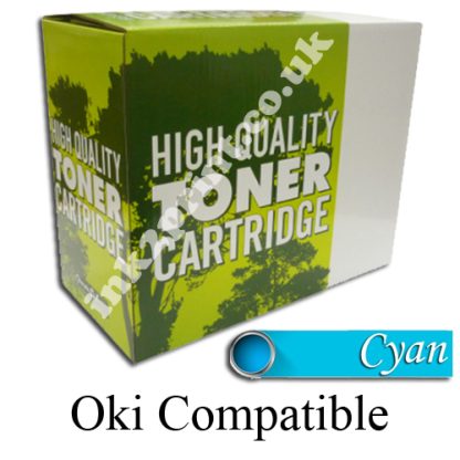 Oki Compatible 44643003 Cyan Toner